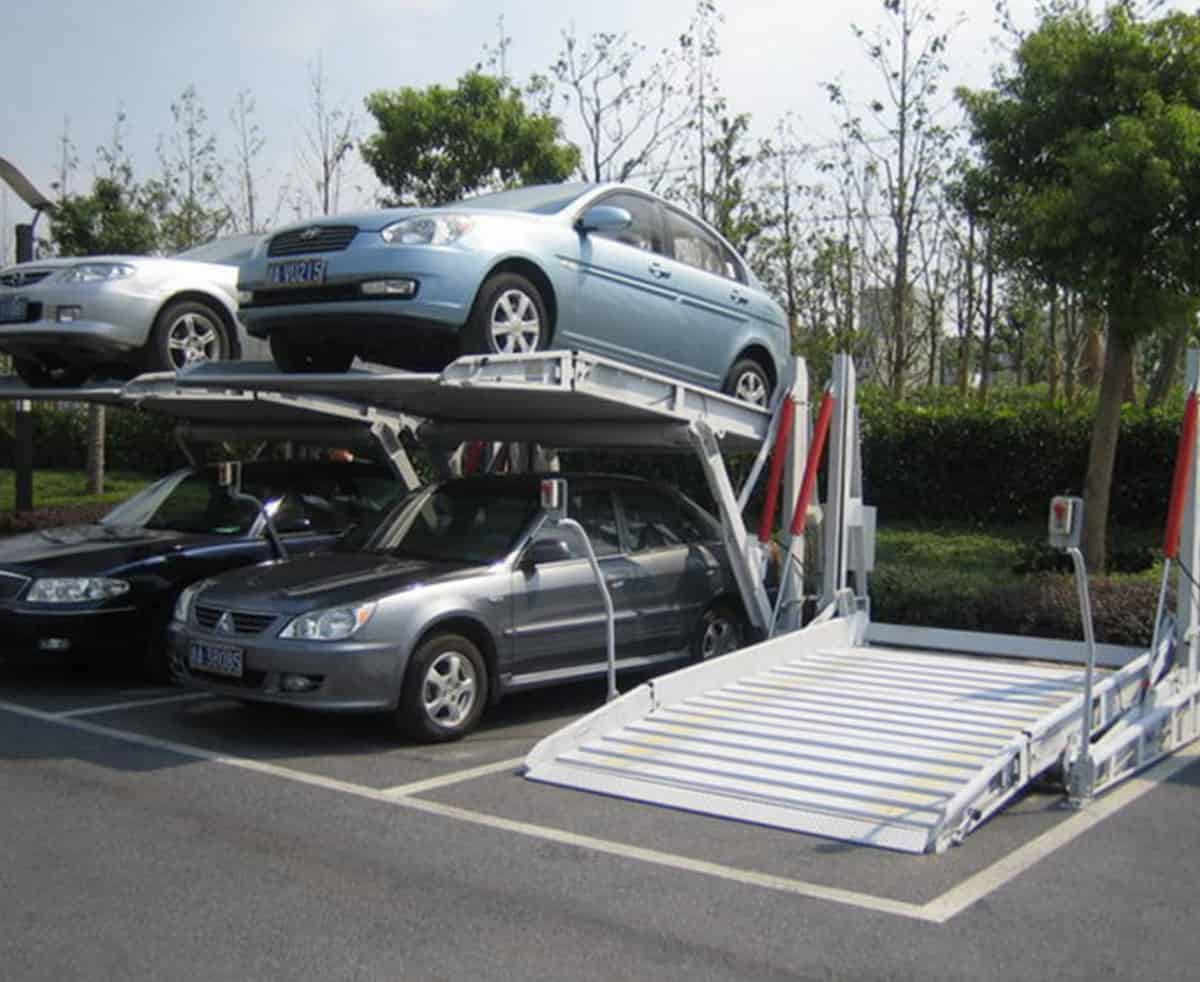 機械智能車庫俯仰式簡易立體車庫